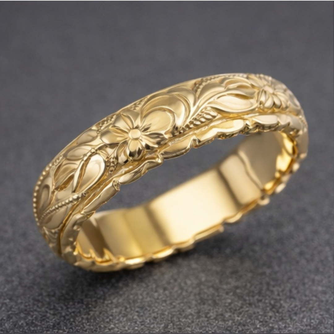 Infinity Gold Chain Ring