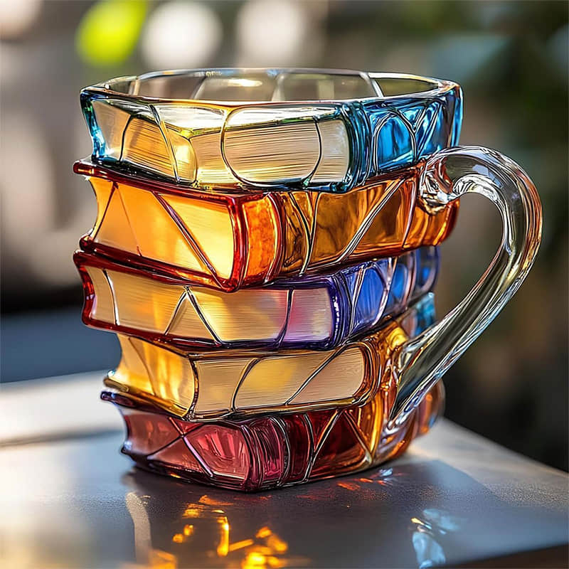 Handmade 3D Reading Pleasure Mug