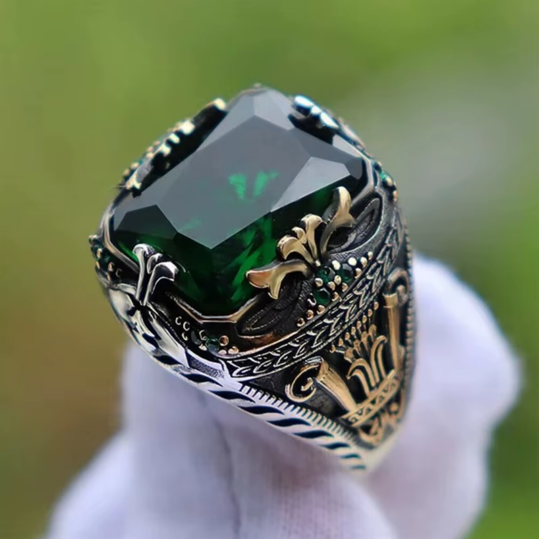 Royal Stone Crest Ring – Mae & Rose Jewels