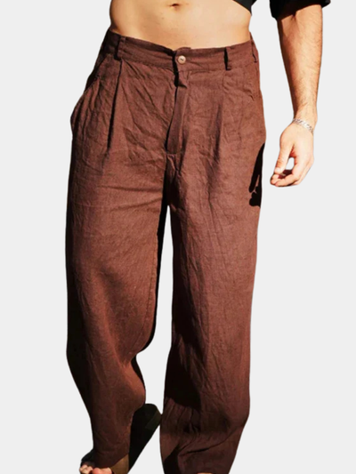 Thomas | Relaxed Linen Trousers