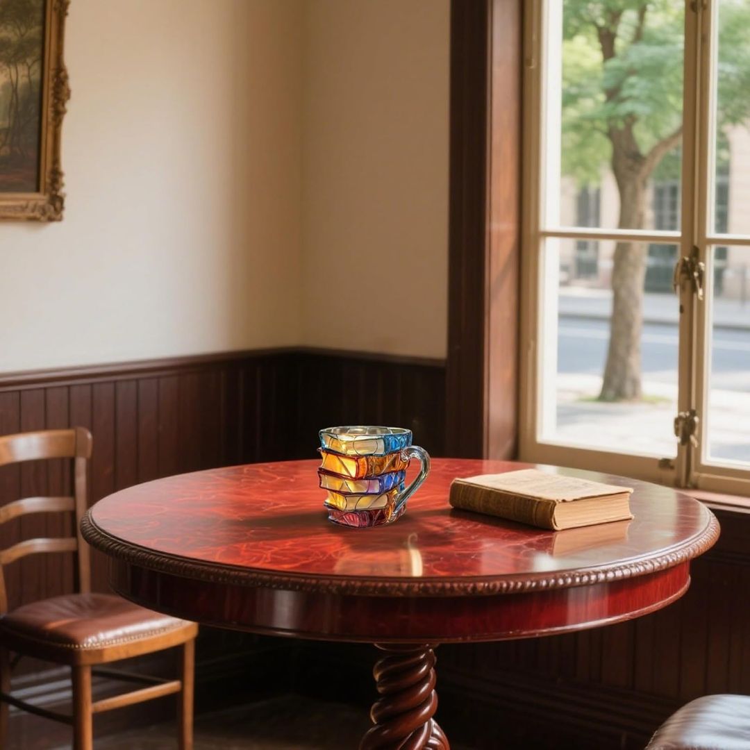 Handmade 3D Reading Pleasure Mug