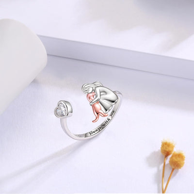 Mae & Rose | Dog Embrace Ring (Rose)