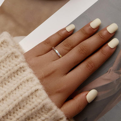 Paw Print Ring made of S925 Sterling Silver