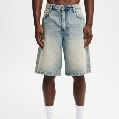 Alessandro Blue Denim Shorts