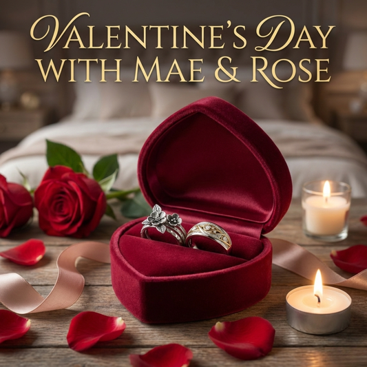 Luxurious Heart-Shaped Ring Box