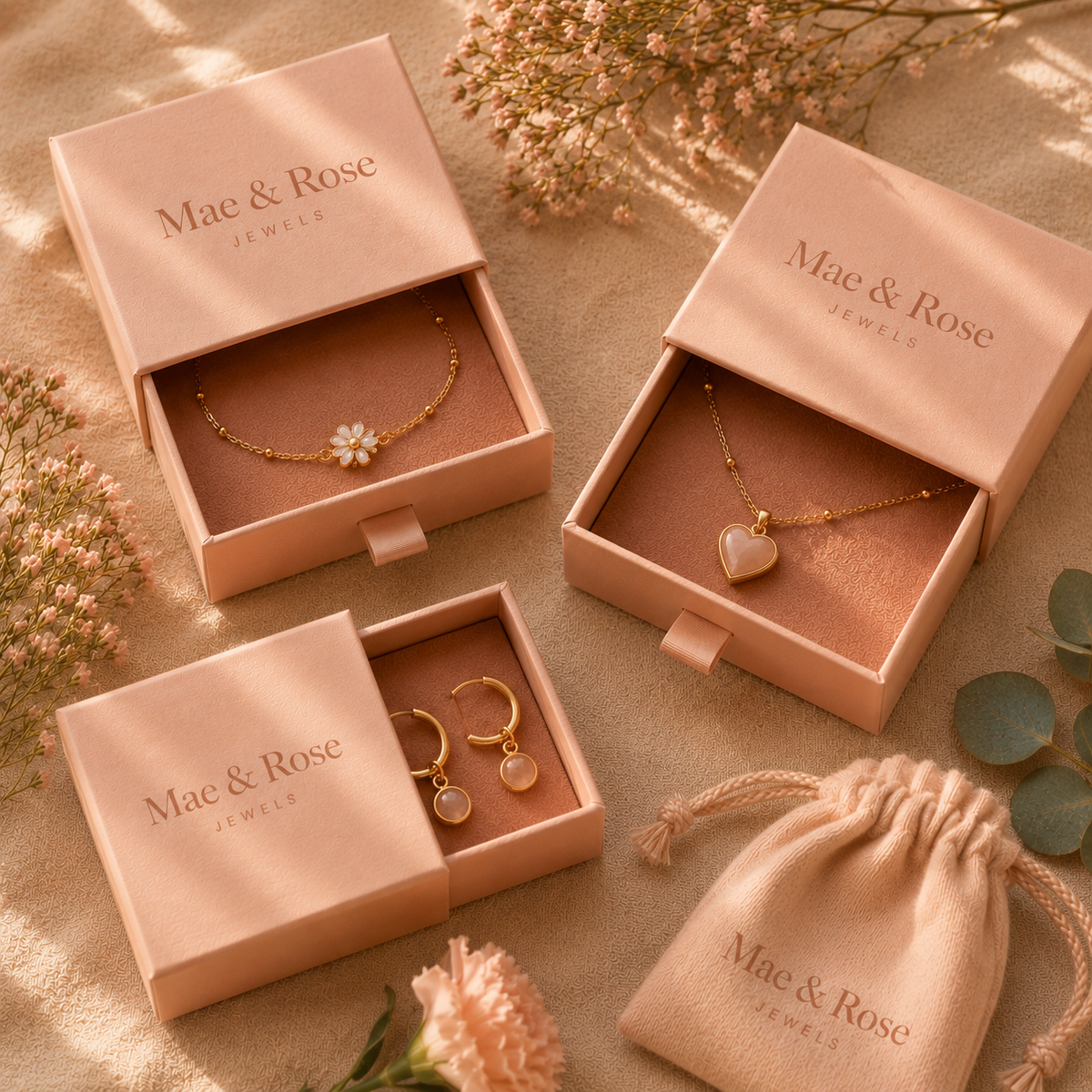 Choose 3 Pieces Of Handcrafted Jewelry. $79,95.