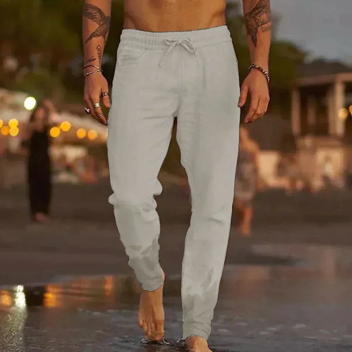Alexandro | Linen Beach Pants