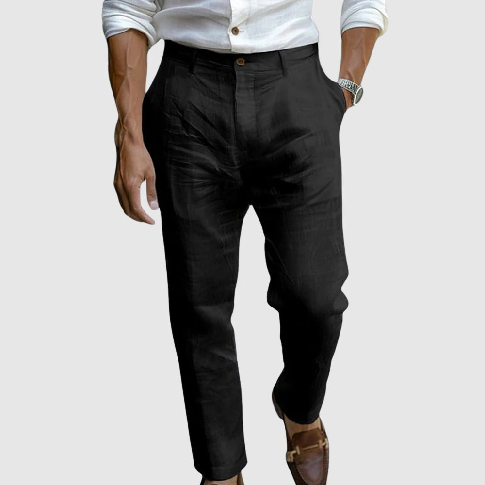 Monaco | Chic Linen Trousers