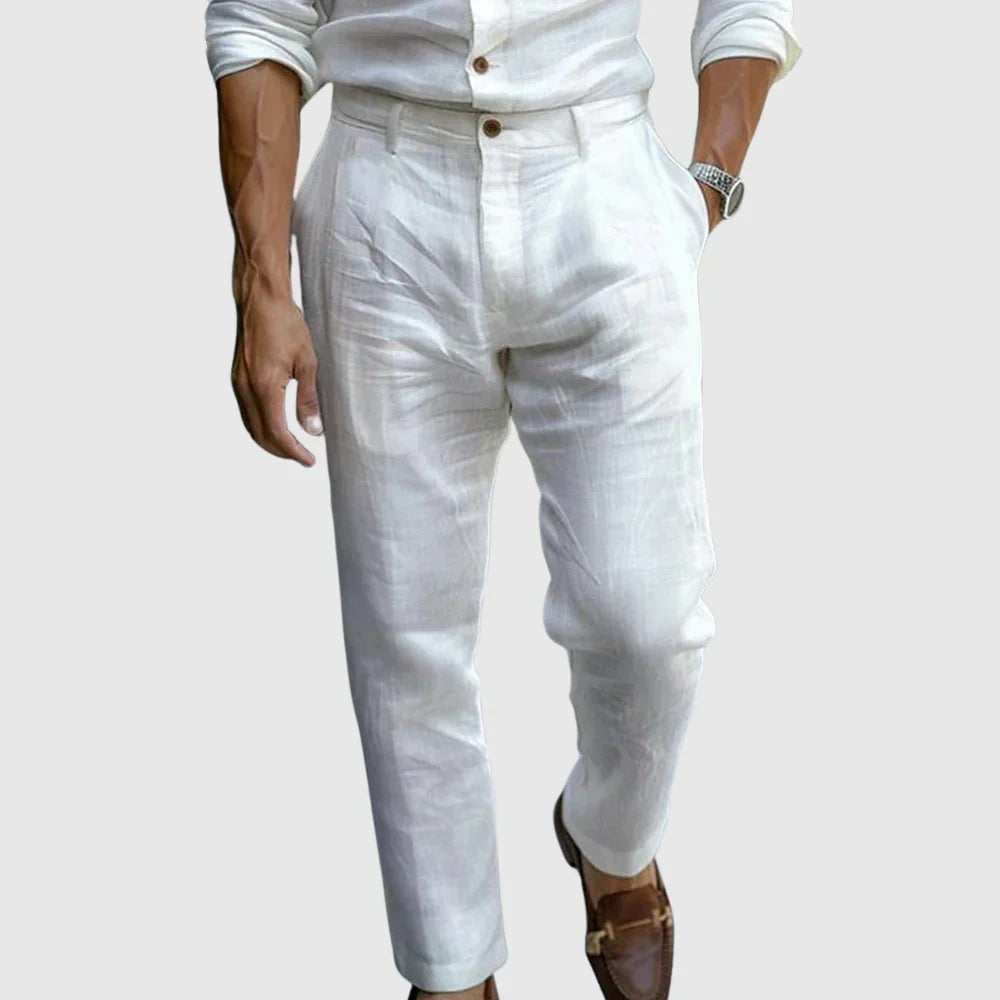 Monaco | Chic Linen Trousers
