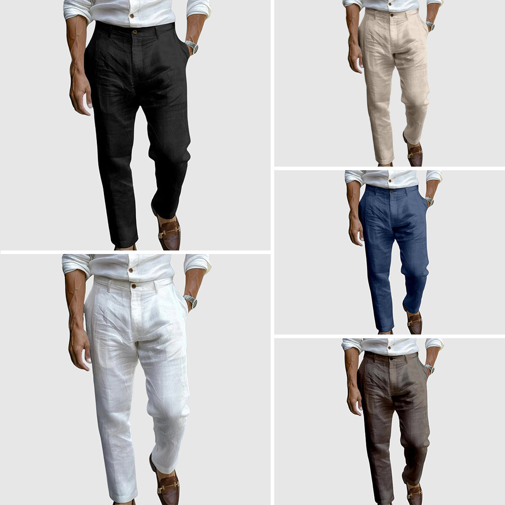 Monaco | Chic Linen Trousers
