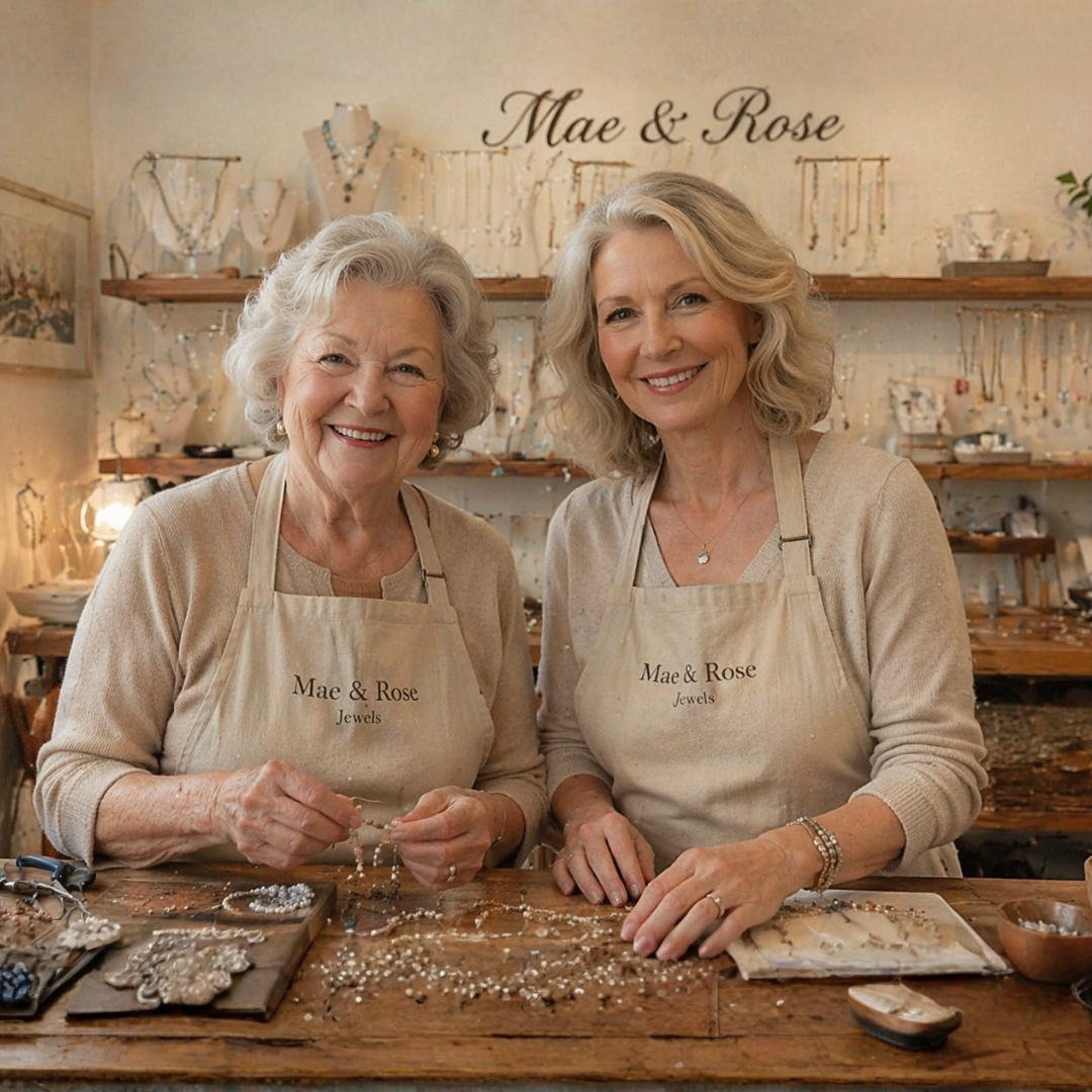 Mae and Rose, founders of Mae & Rose Jewels