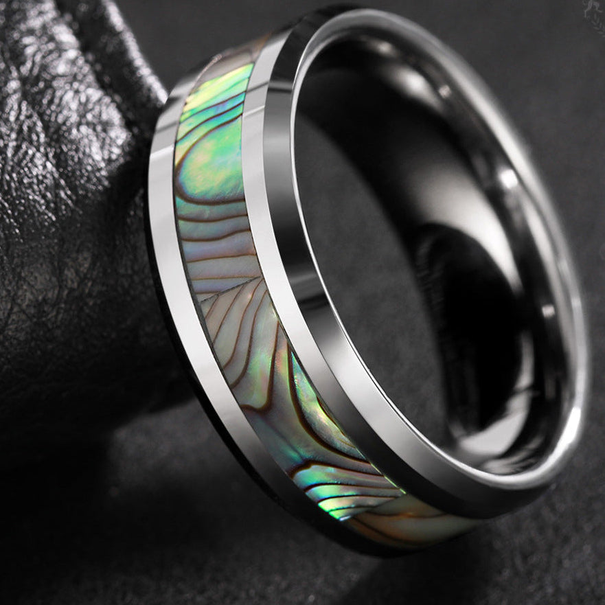 Aurora Shell Inlay Ring – Mae & Rose Jewels