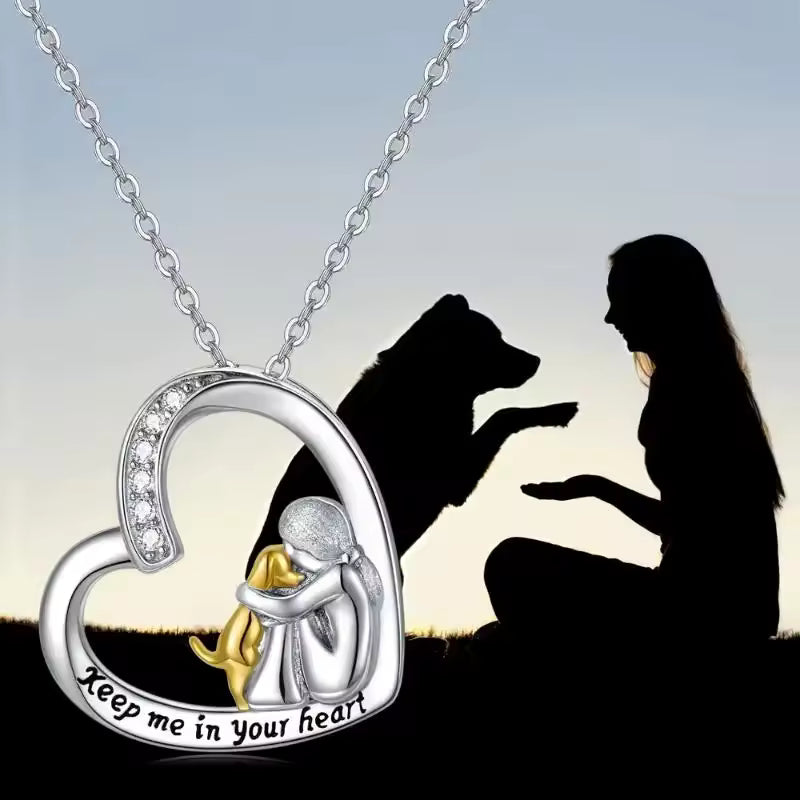 Mae & Rose | Dog Embrace Necklace