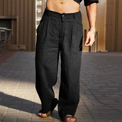 Thomas | Relaxed Linen Trousers