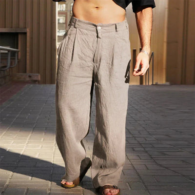 Thomas | Relaxed Linen Trousers