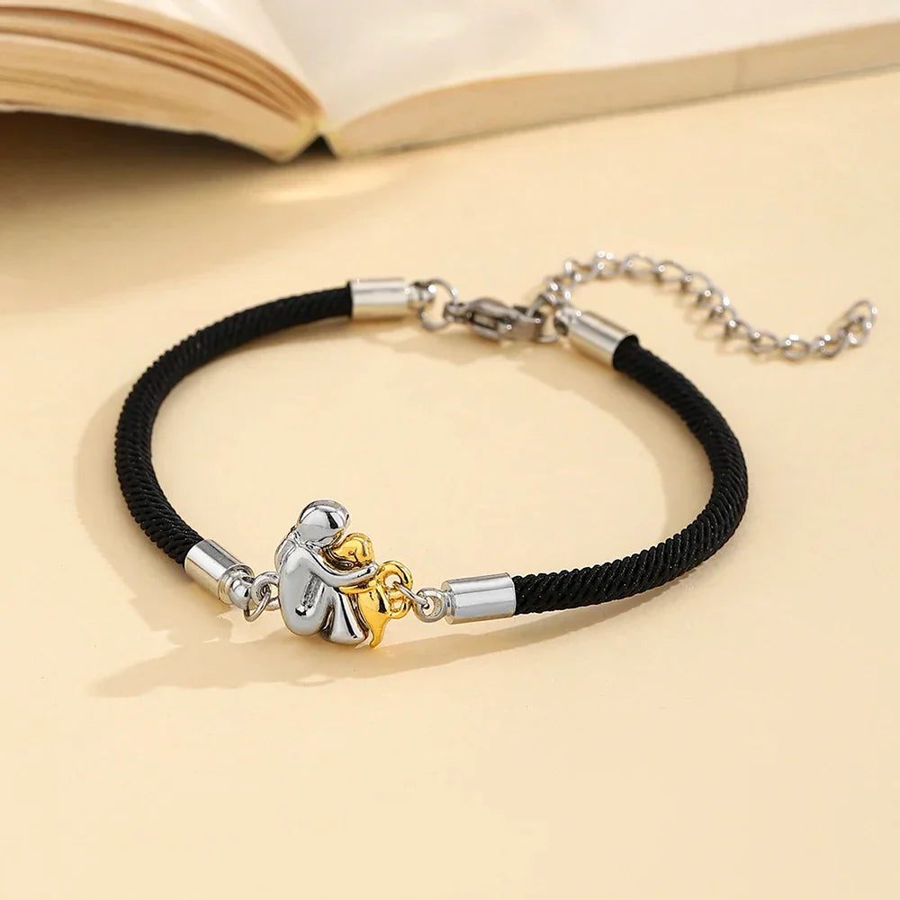Elegant Dog Embrace Bracelet