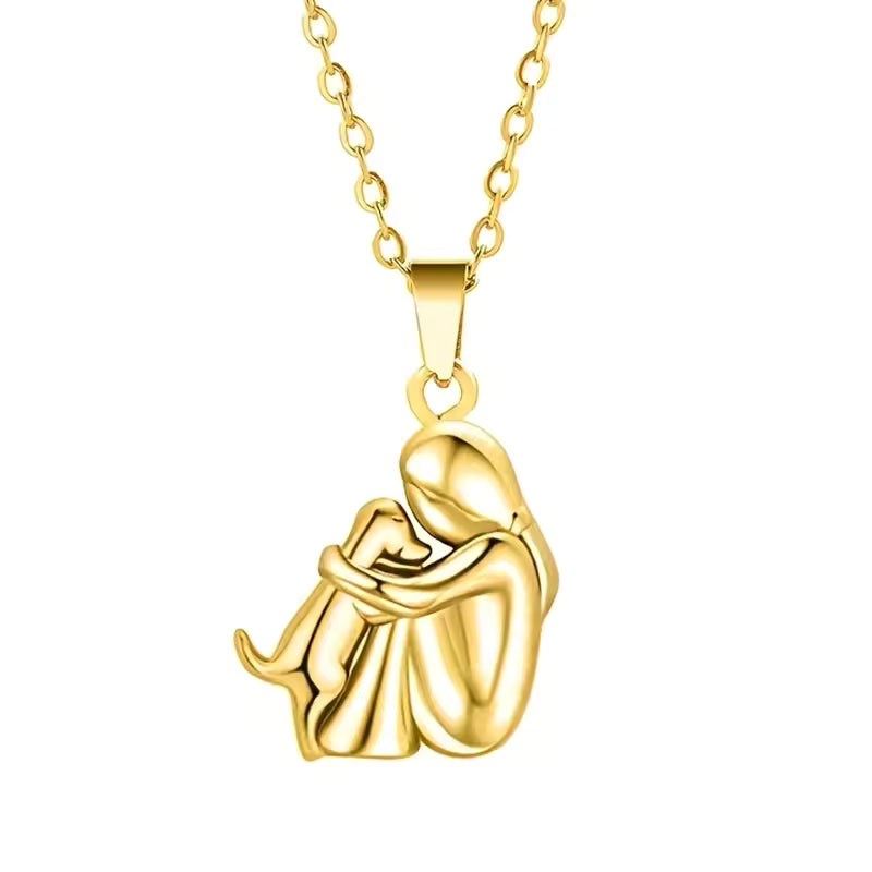 Mae & Rose | Dog Embrace Necklace