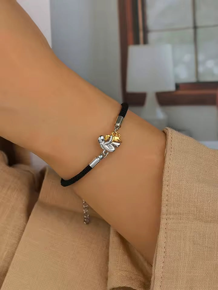 Elegant Dog Embrace Bracelet