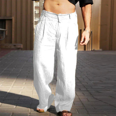 Thomas | Relaxed Linen Trousers