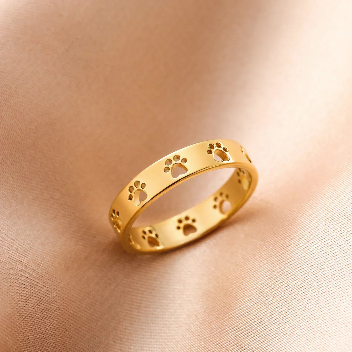 Paw Ring Made of Stainless Steel for Women