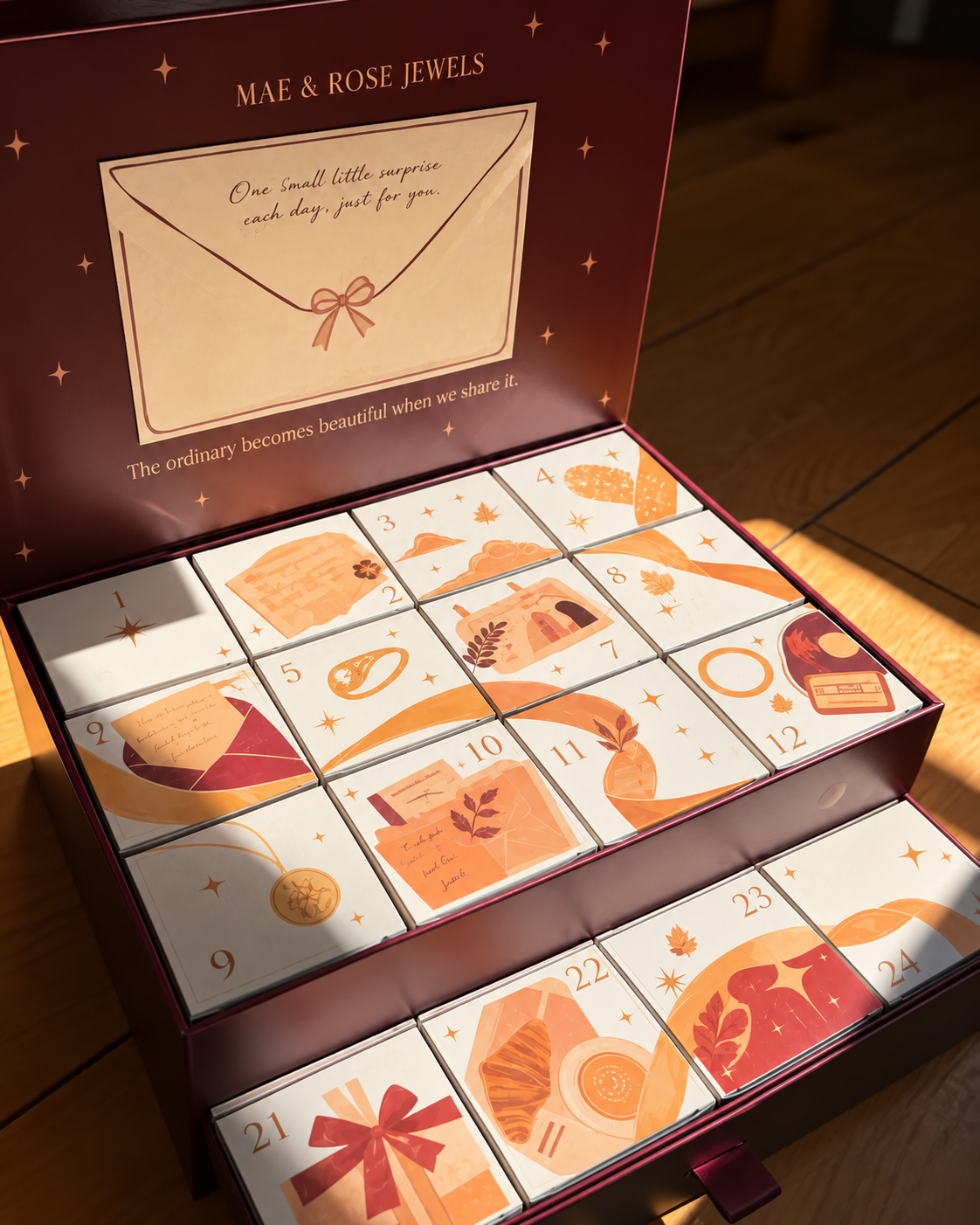 Choose [count] Pure Copper Pieces For Your Advent Calendar