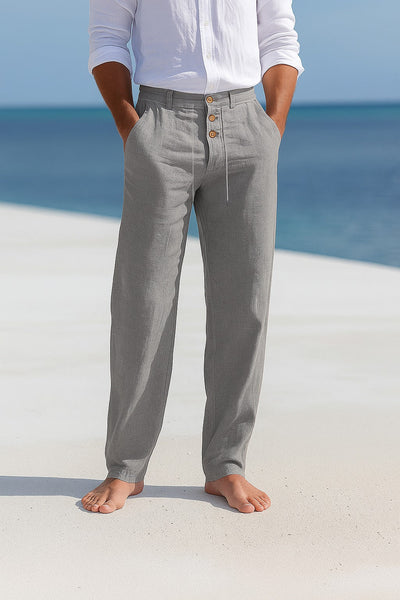 Arthur | Light Linen Trousers