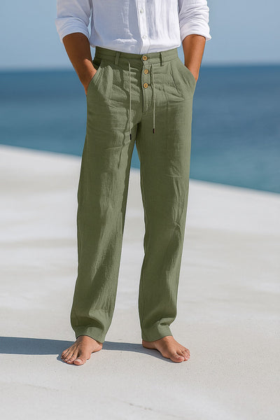 Arthur | Light Linen Trousers