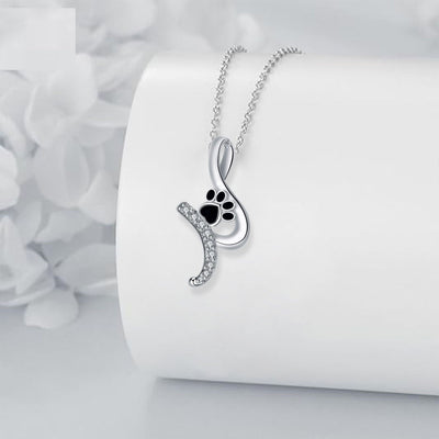 Paw Pendant 'Loyal Friend' Necklace