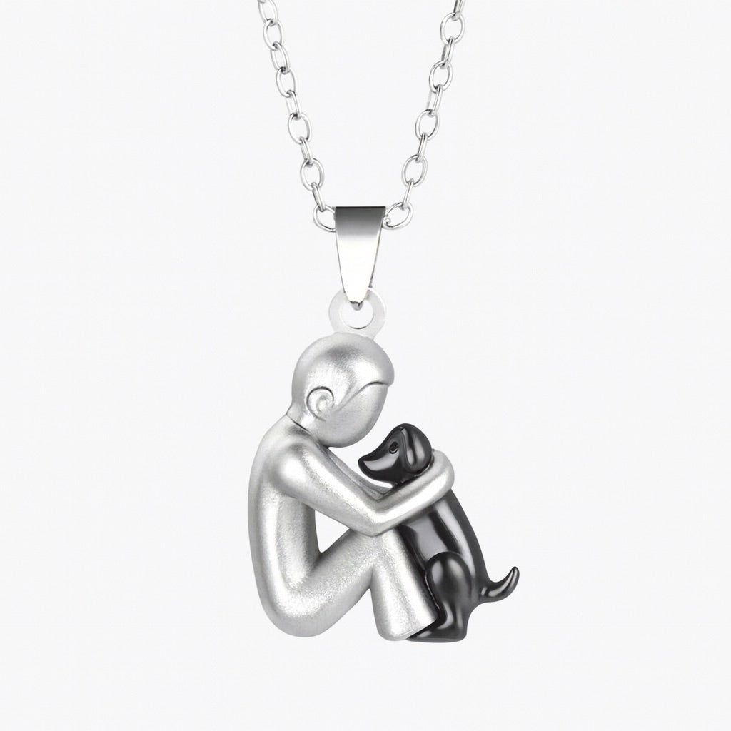 Hug Pendant Necklace with Bonus Earrings – Limited Time Offer