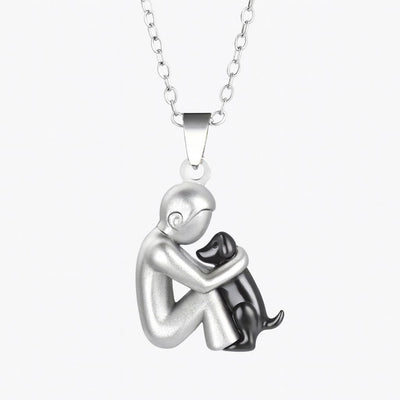 Hug Pendant Necklace with Bonus Earrings – Limited Time Offer