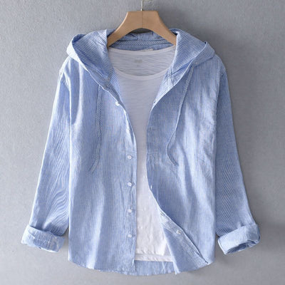 Nova | Linen Hoodie