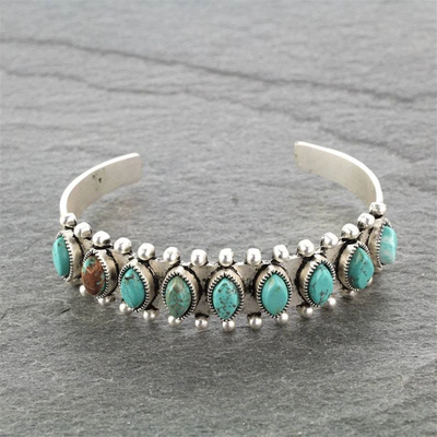 Vintage Turquoise Stone Bracelet